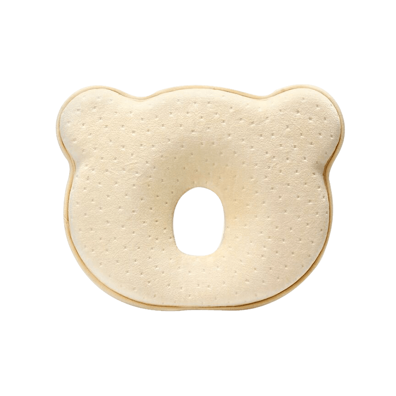 Fluwelen stof Memory Foam Baby anti-plat hoofdkussen