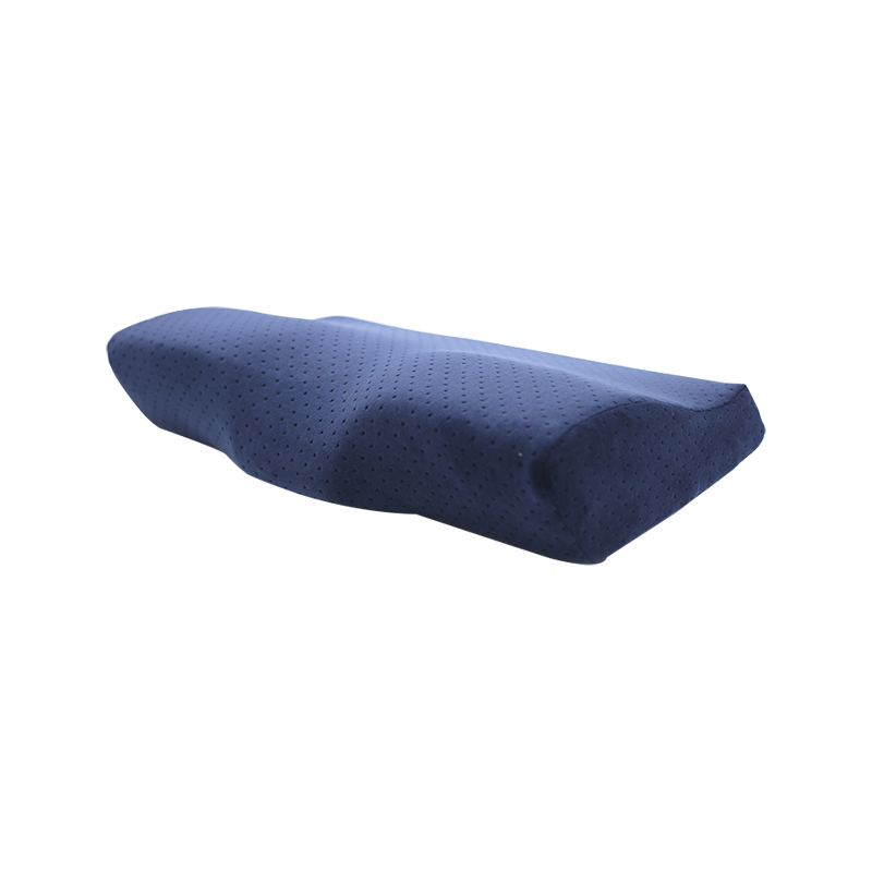 Amazon Hot Verkoop Contour Memory Foam Nekkussen Ergonomisch Cervicaal Kussen voor Nekpijn Bedkussen voor Slapen 100% Polyester
