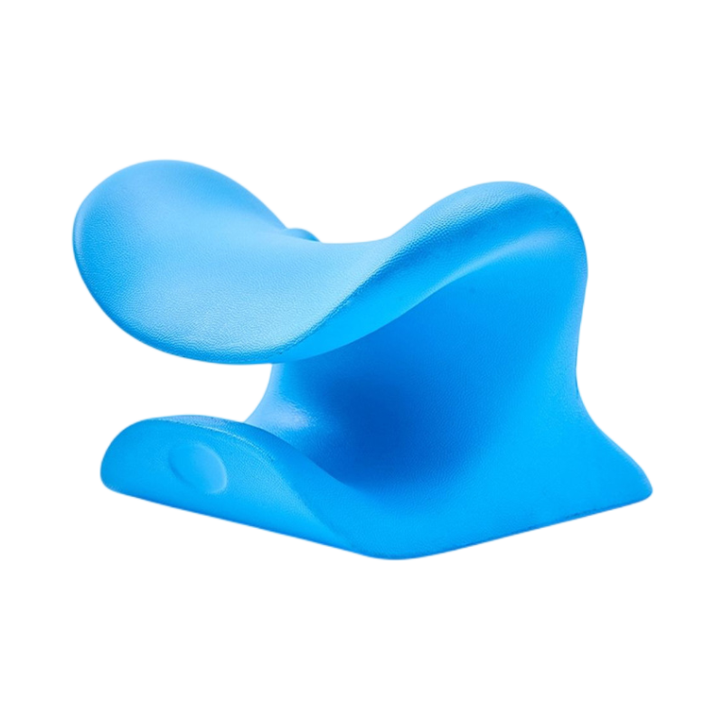 pu-schuimend kussen met zelfhuid correctie massagekussen voor de nekwervel met bolle punt imitatie handmassage drukkussen ter plaatse steil haar